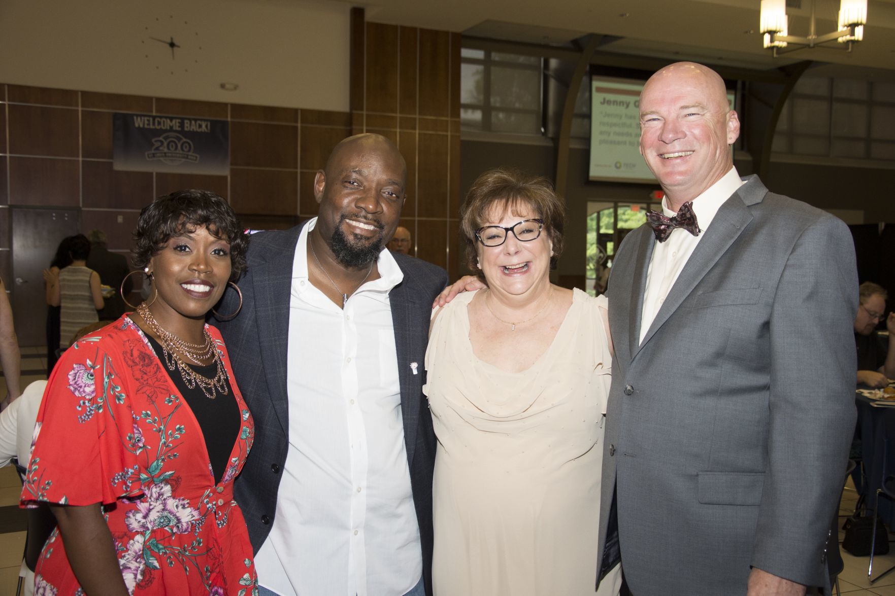 Clarice and Michael Patterson, Lisa and John Cummings